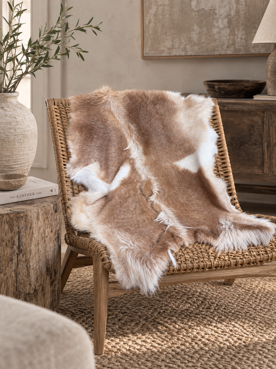 Goat Skin Rugs and Throws