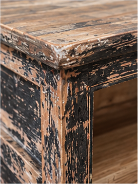 Large Antique Shop Counter