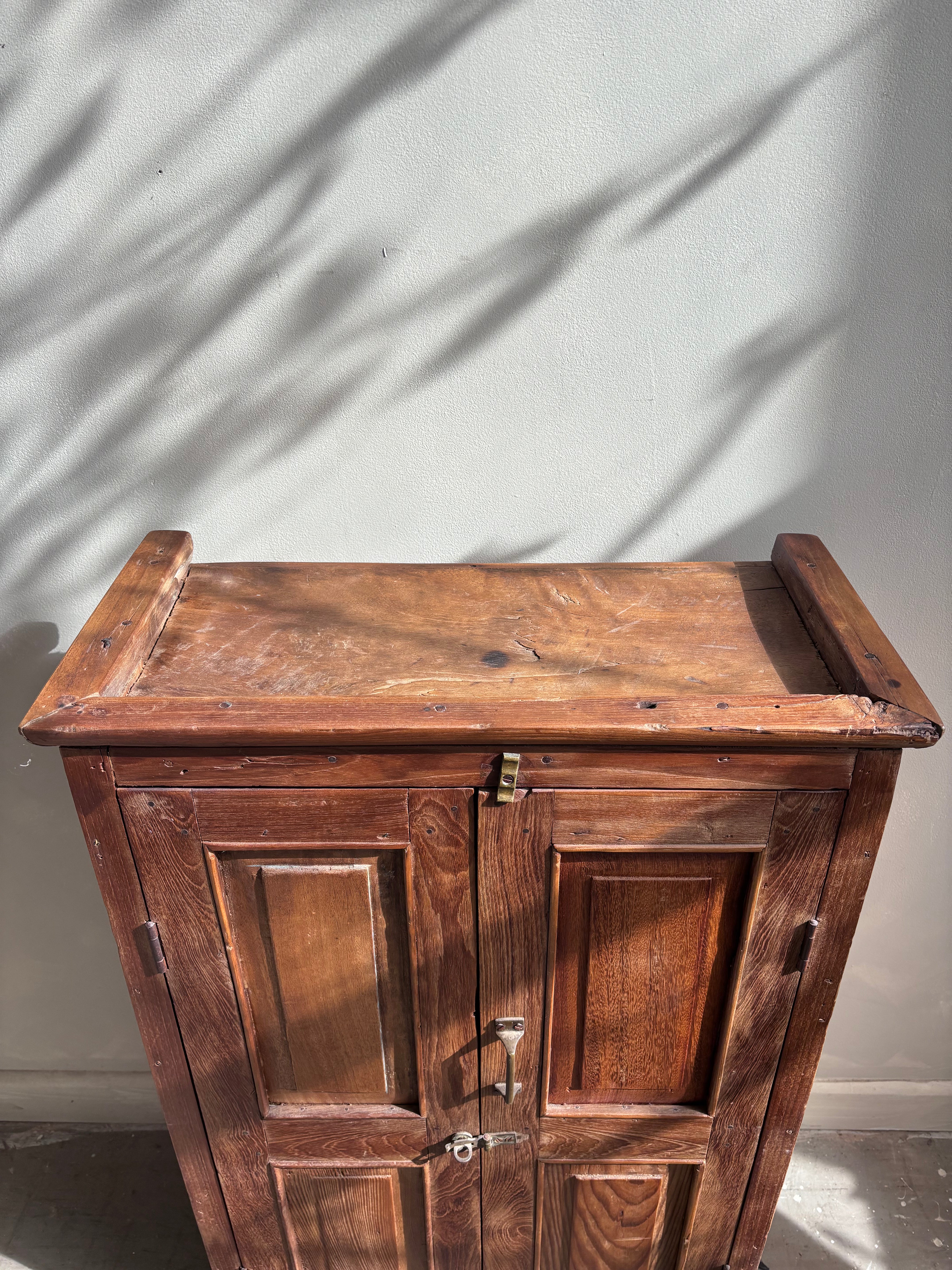 Vintage Indian Teak Cupboard