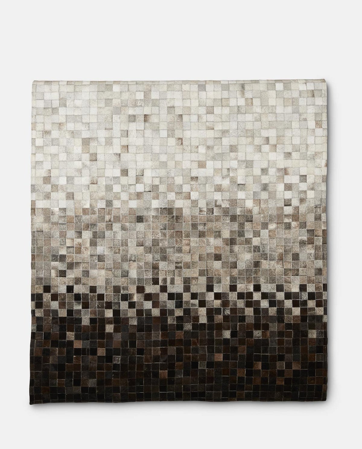 Patchwork Square Cowhide 140 x 200cm Leather Rug