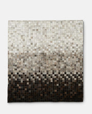Patchwork Square Cowhide 140 x 200cm Leather Rug