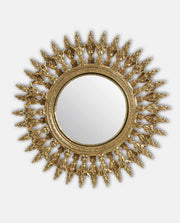 Gold Decorative Ornate Convex Mirror