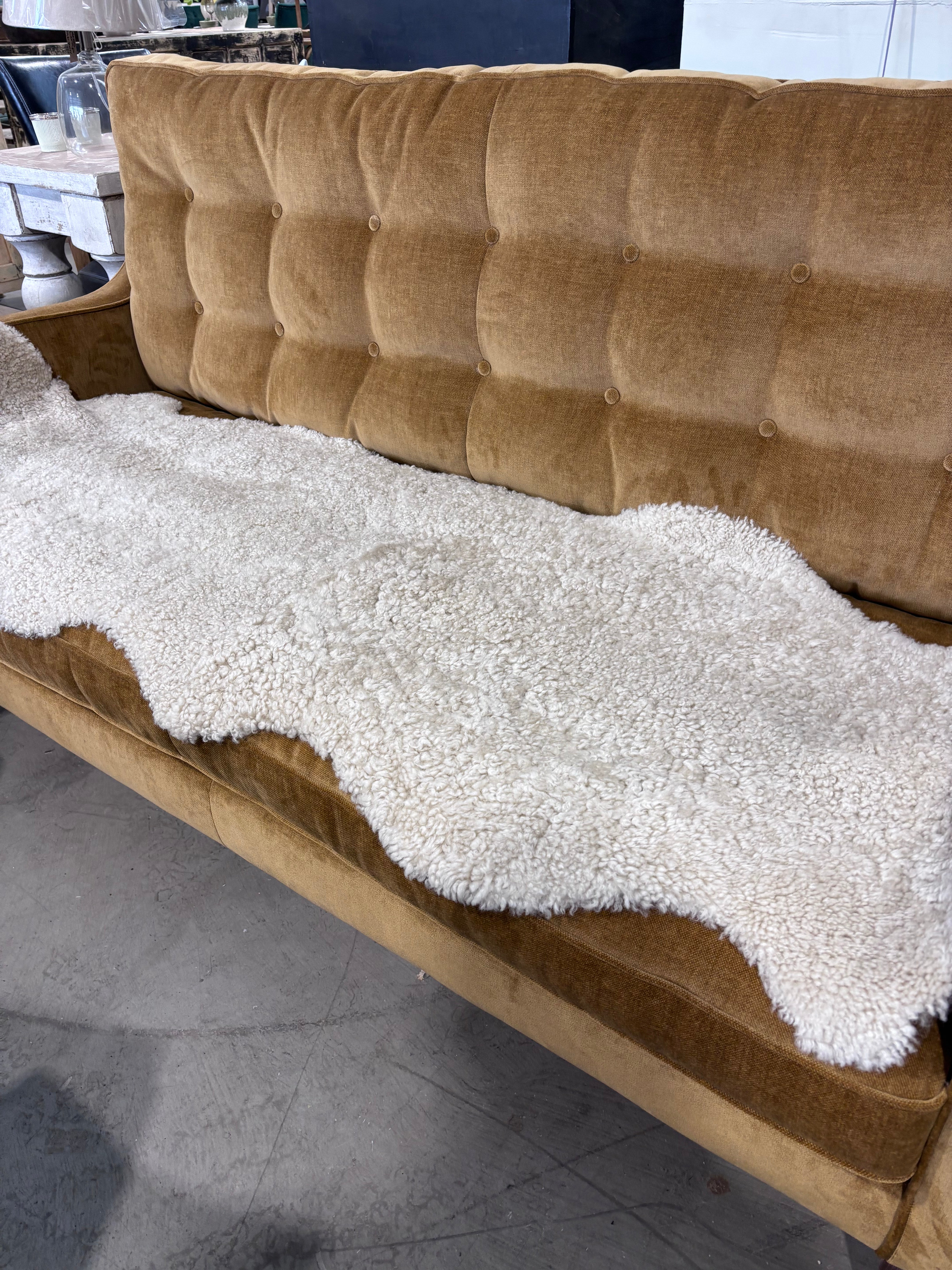 Oatmeal Double Bouclé Sheepskin