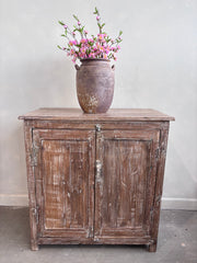 Vintage Indian Teak Cupboard.