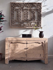 Antique Restored 2 Door Cabinet