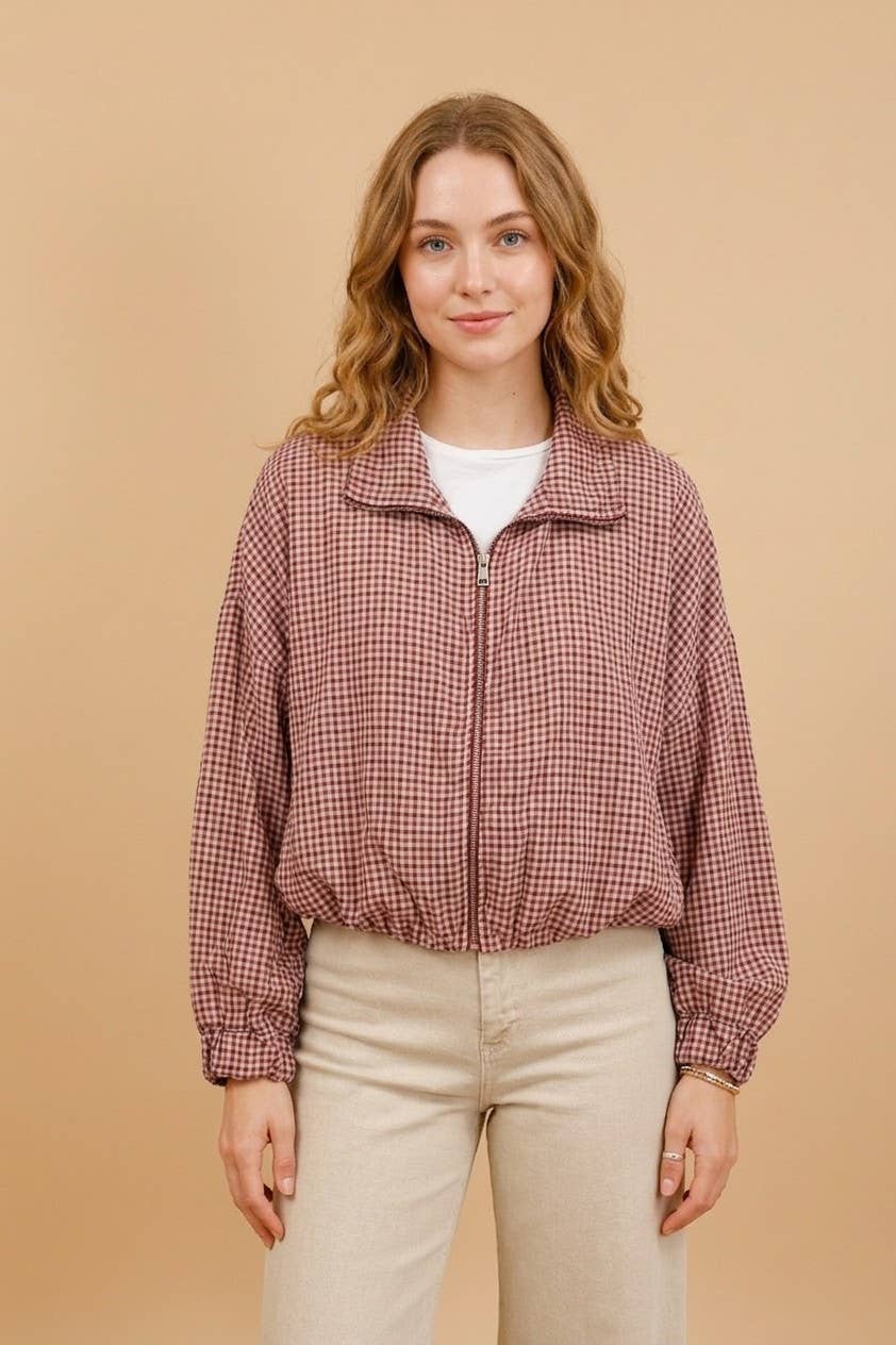 Vichy Check Jacket
