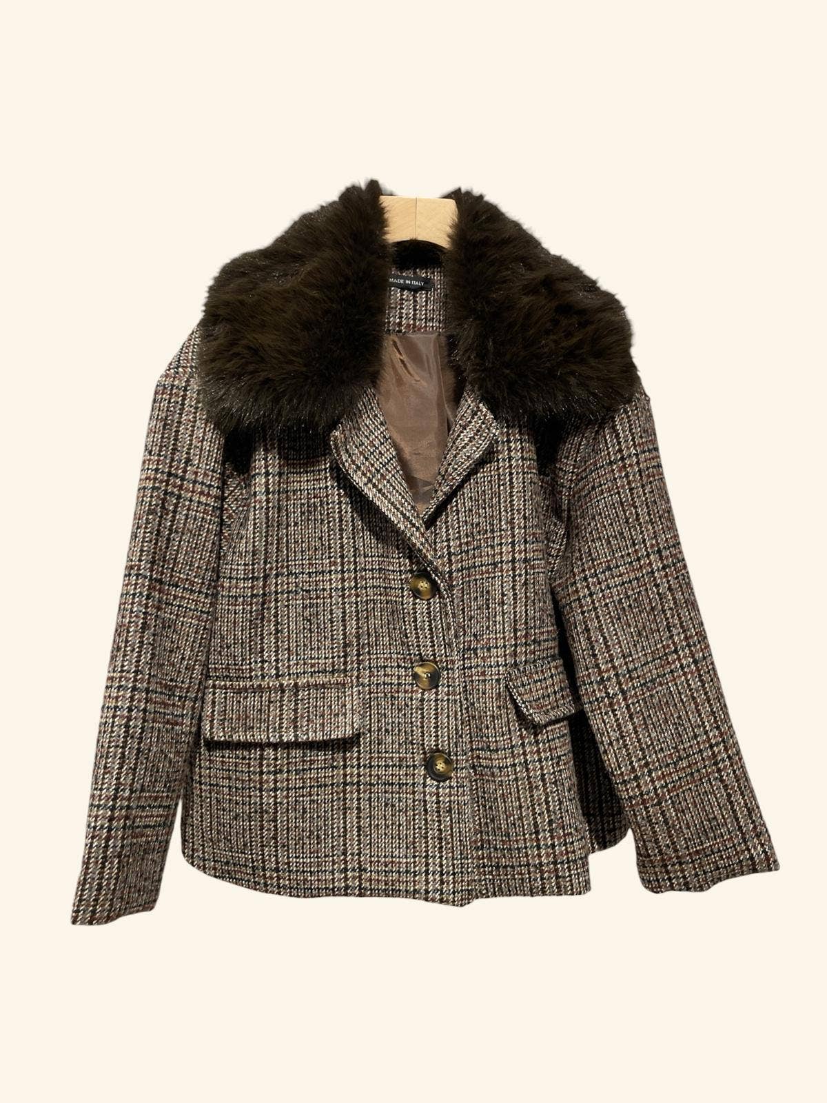 Tartan Pattern Jacket