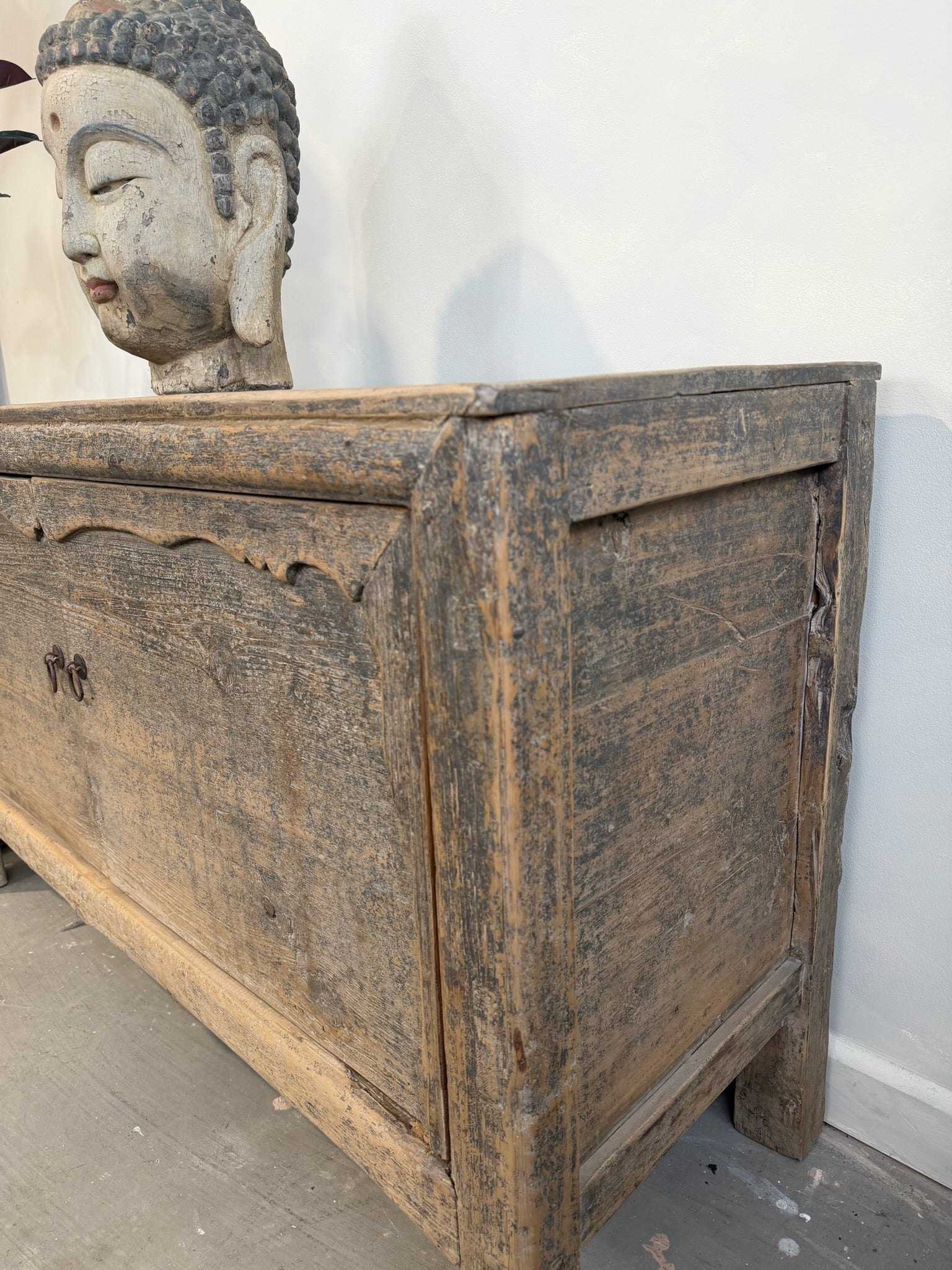 Antique Restored 2 Door Cabinet