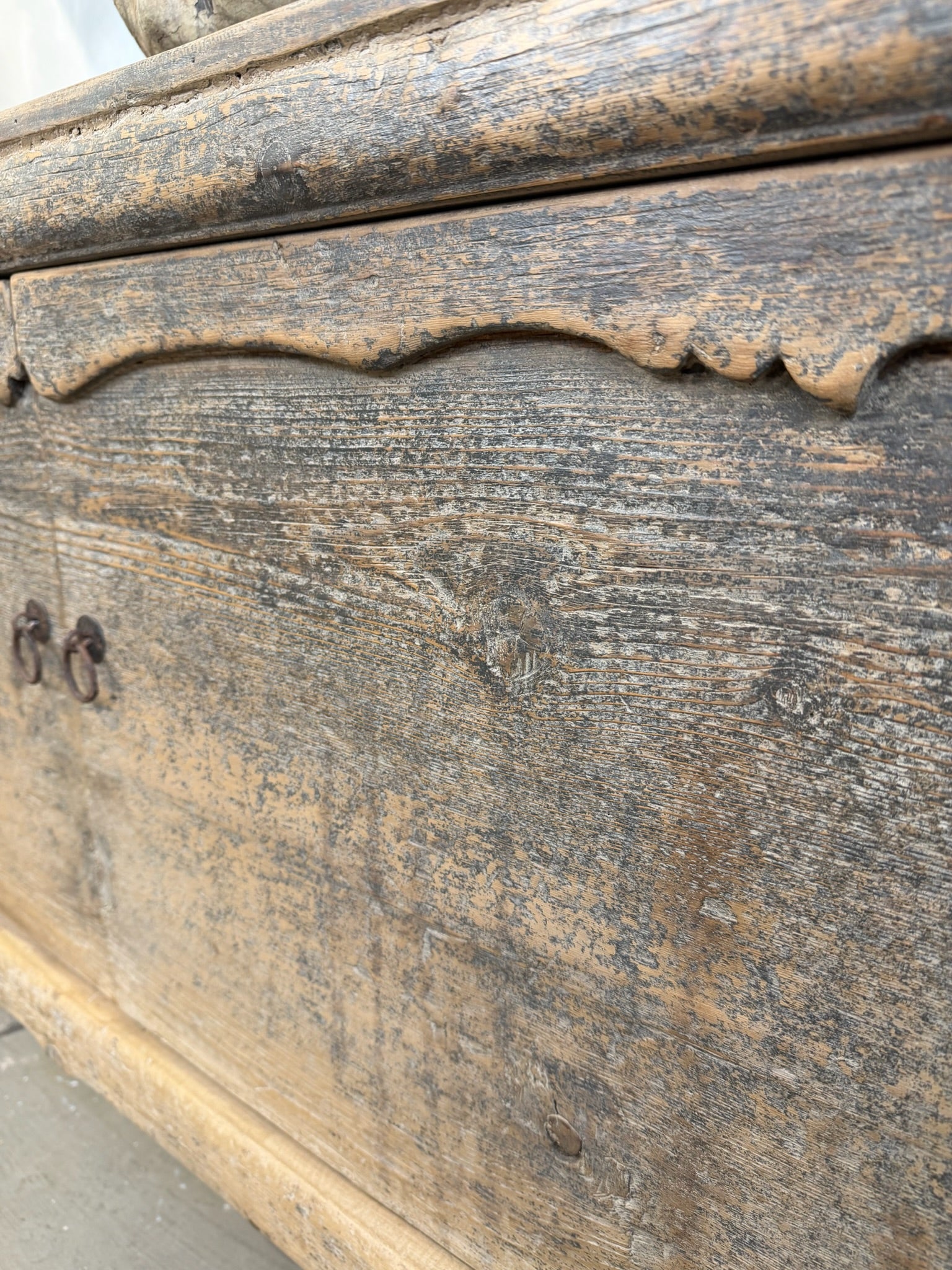 Antique Restored 2 Door Cabinet