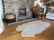 Oatmeal Quad Bouclé Sheepskin