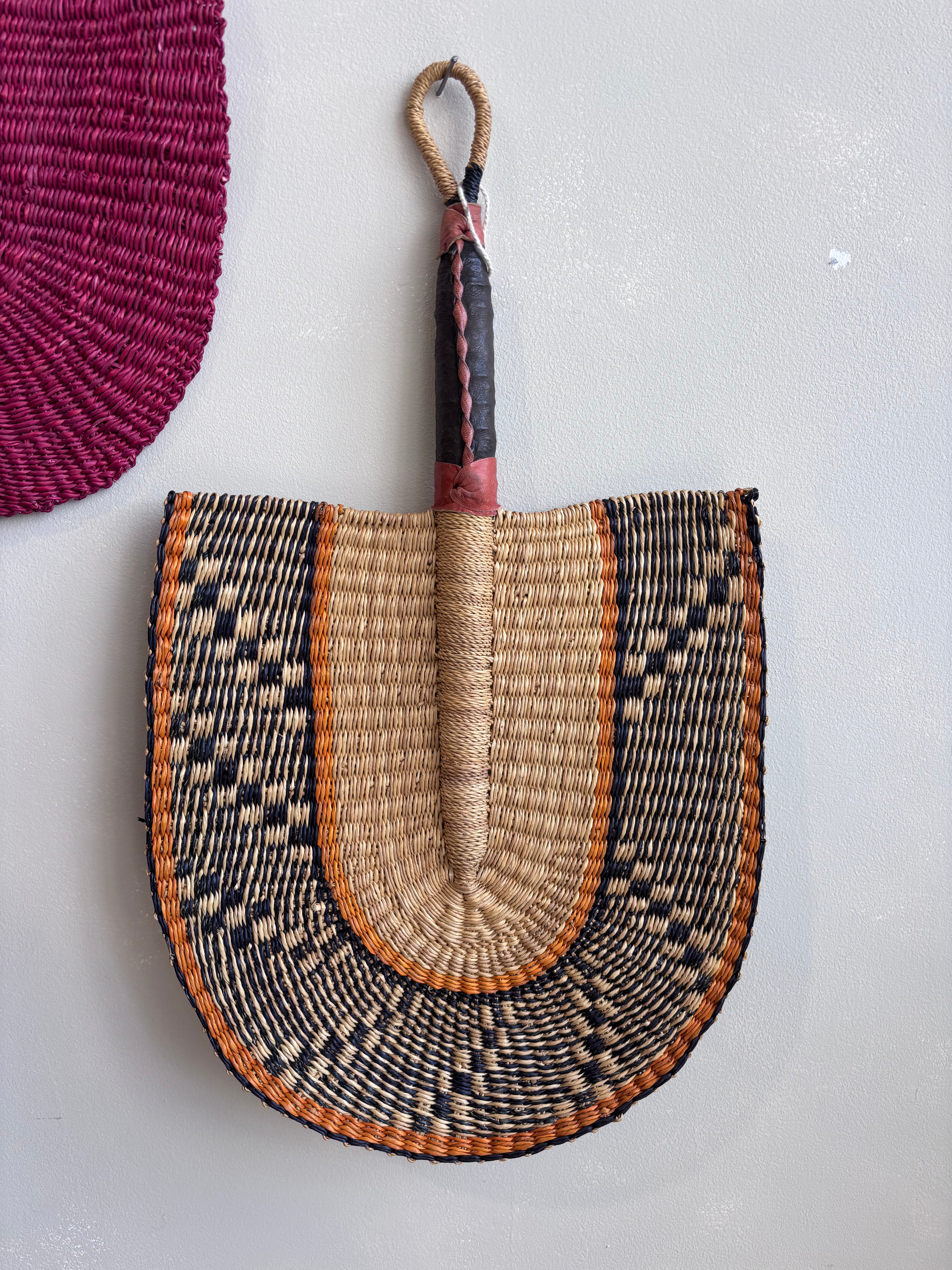 Ghanian Woven Fan