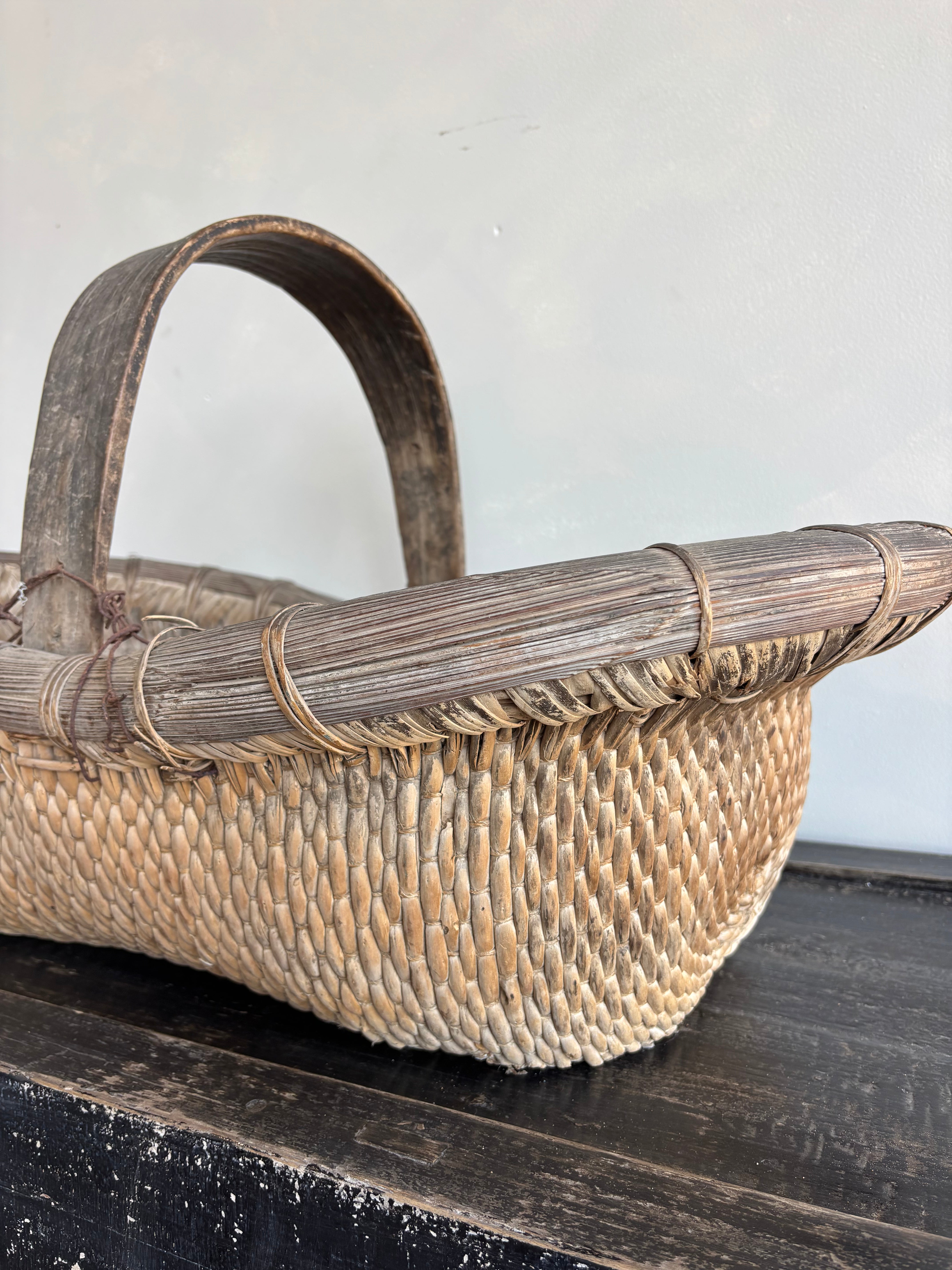 Vintage Flower Basket