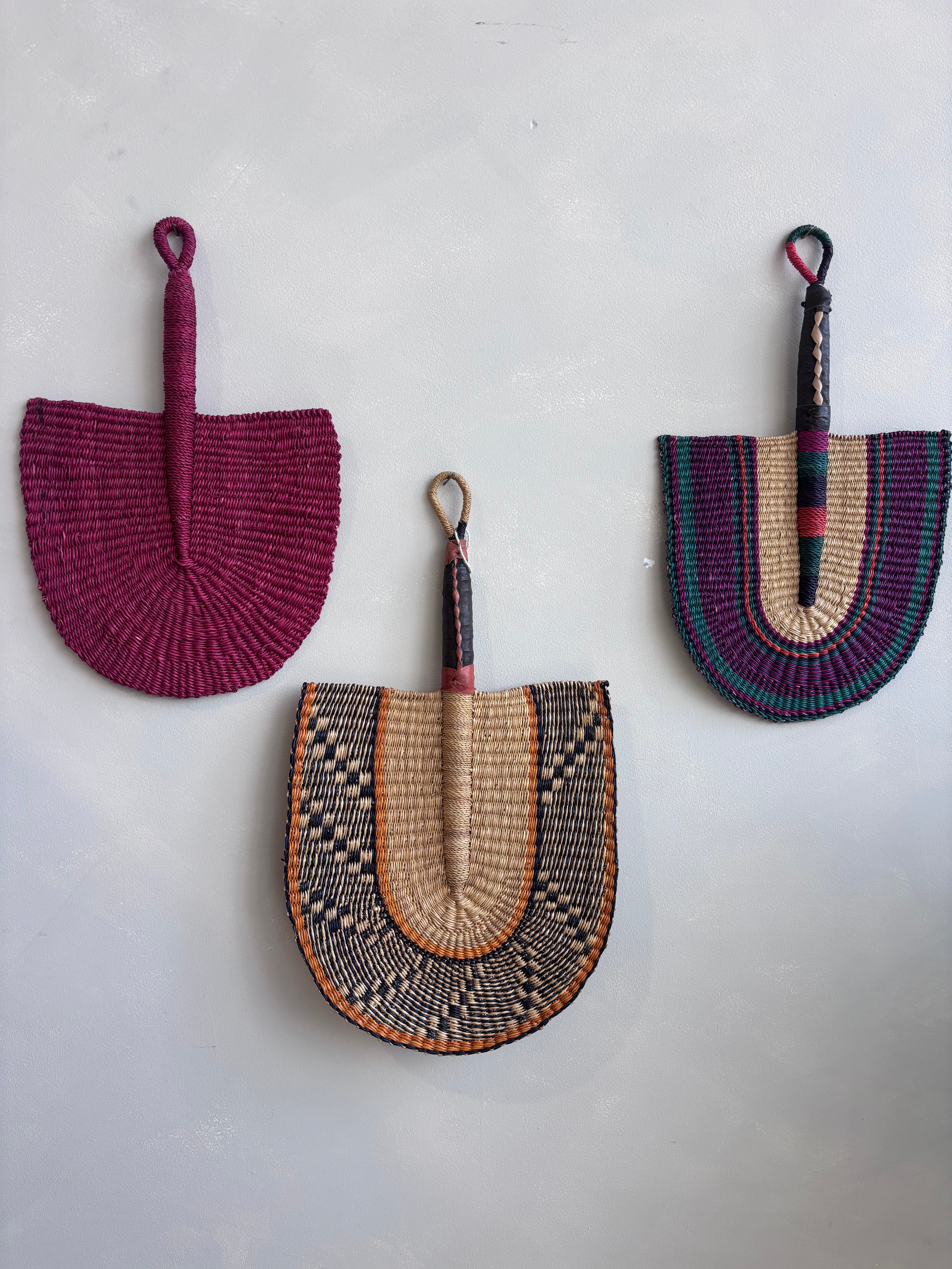 Ghanian Woven Fan