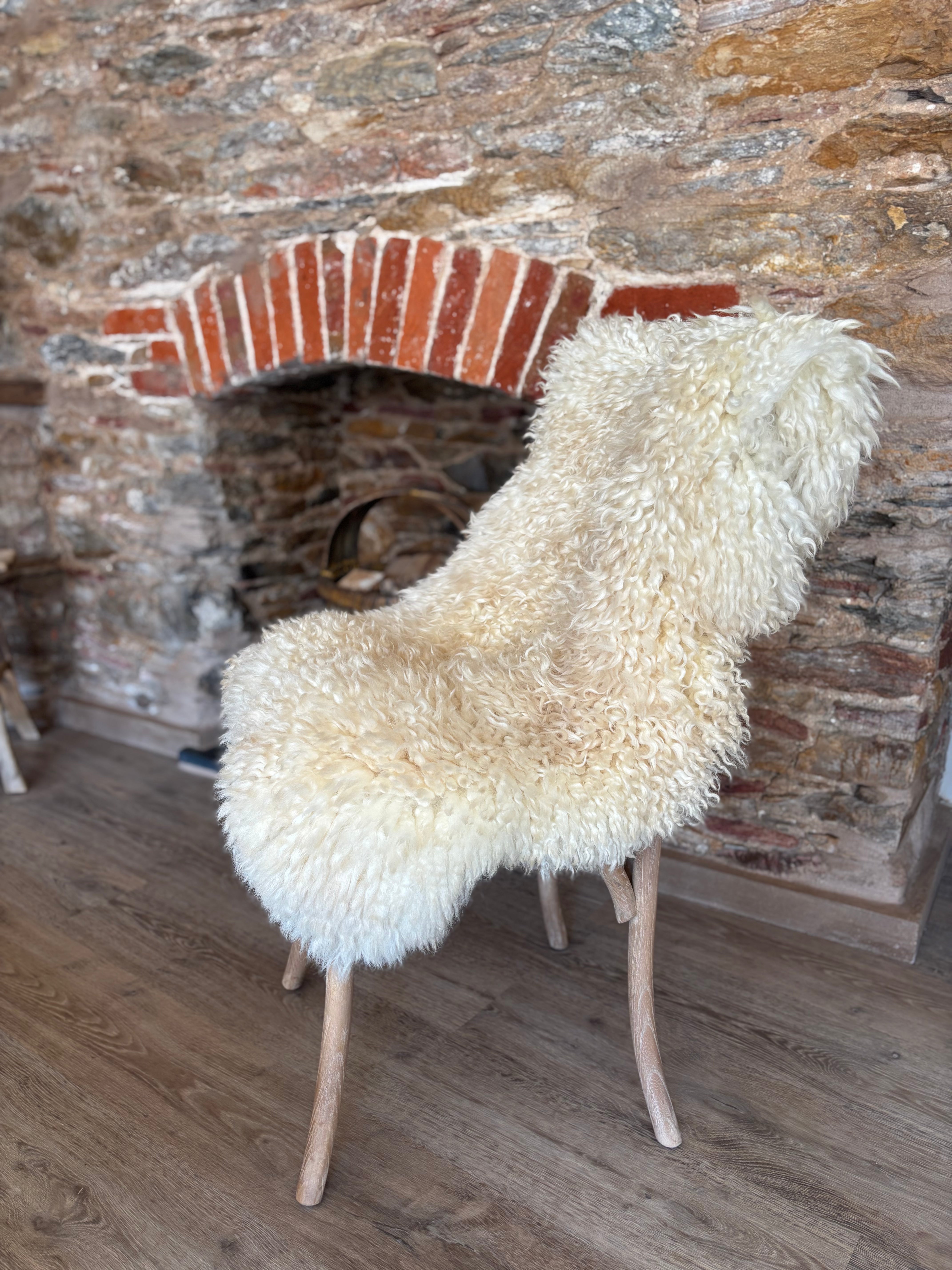 Dartmoor White Faced Sheepskin