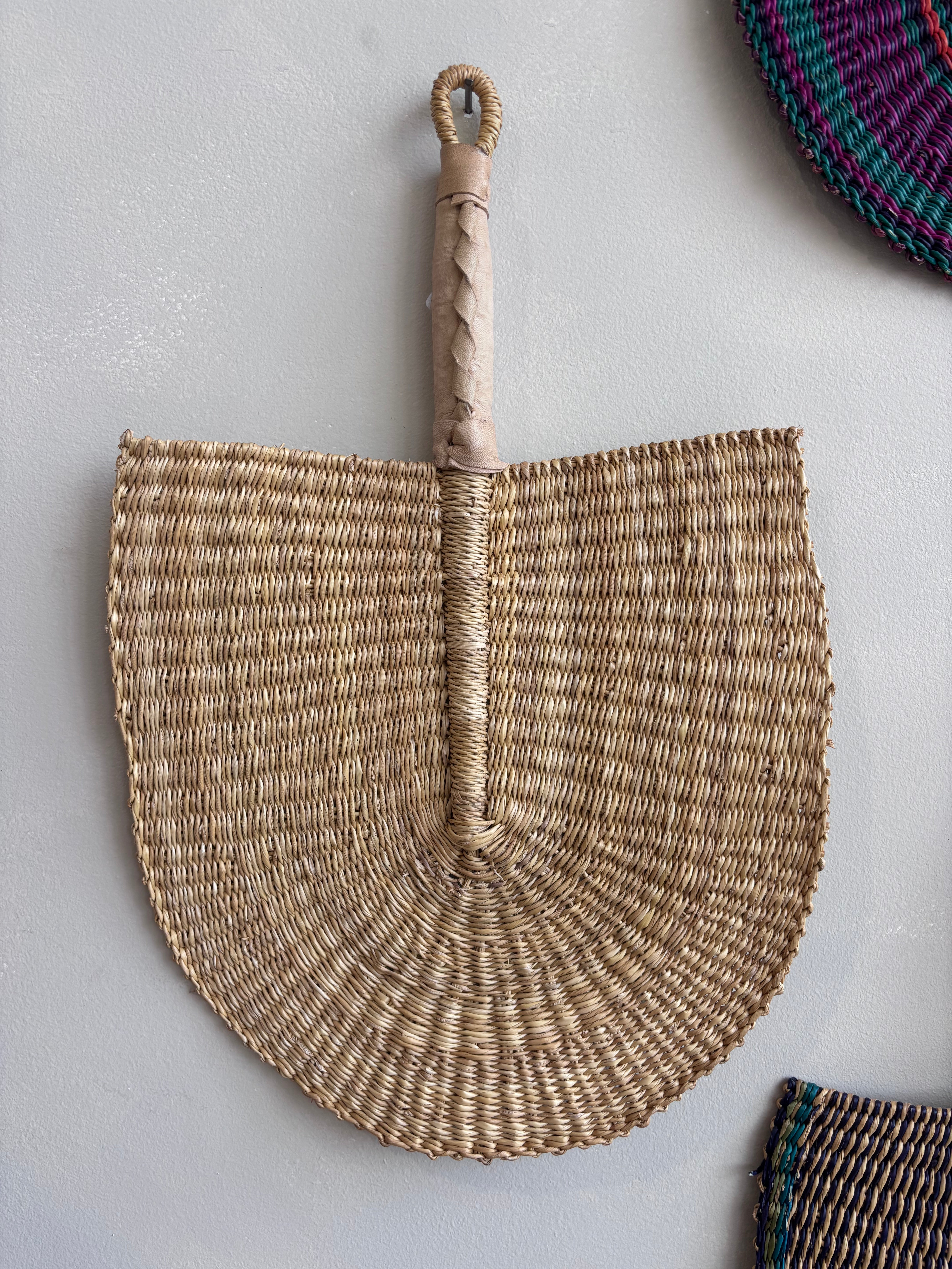 Ghanian Woven Fan