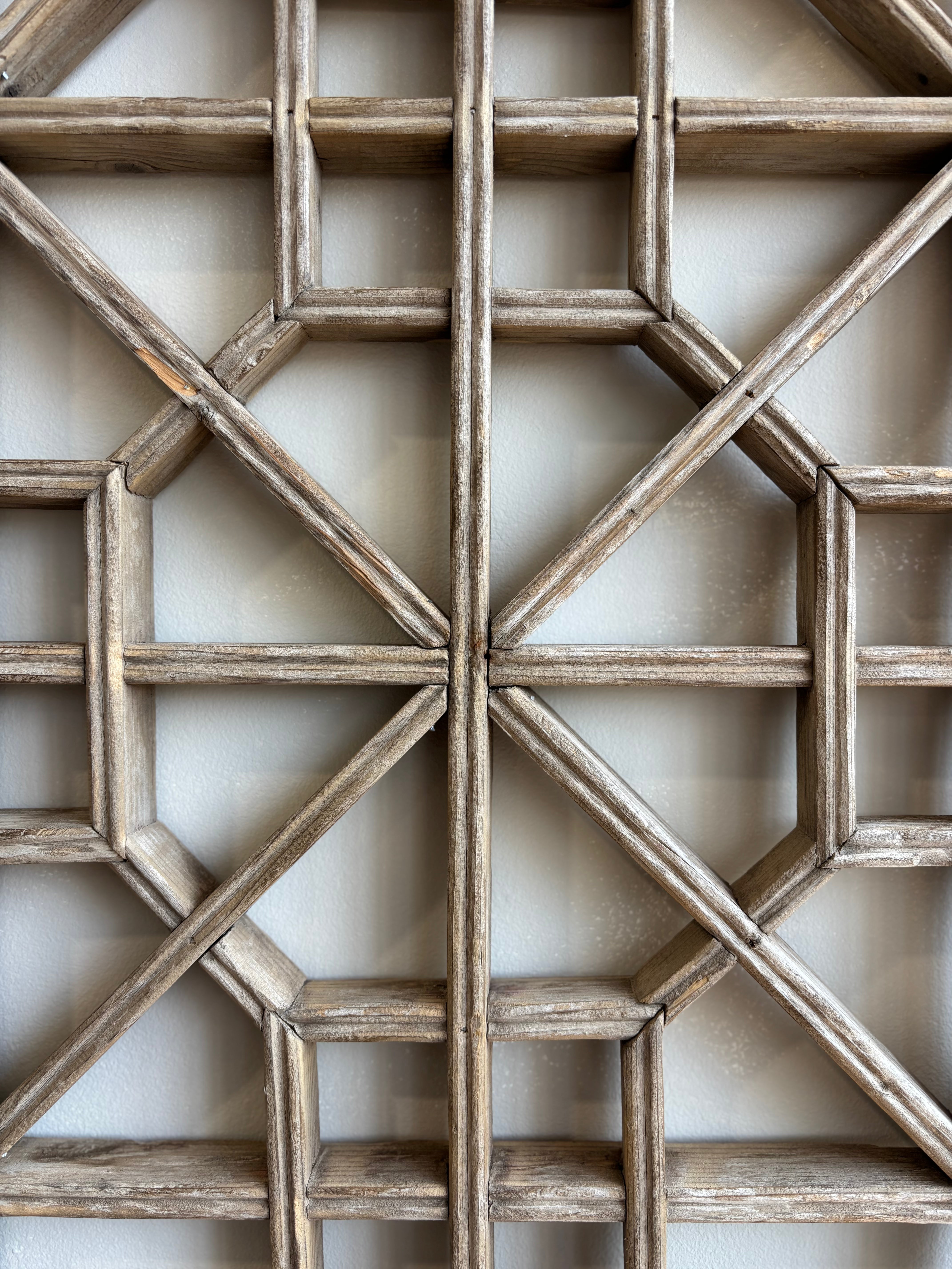 Antique Fretwork Panel