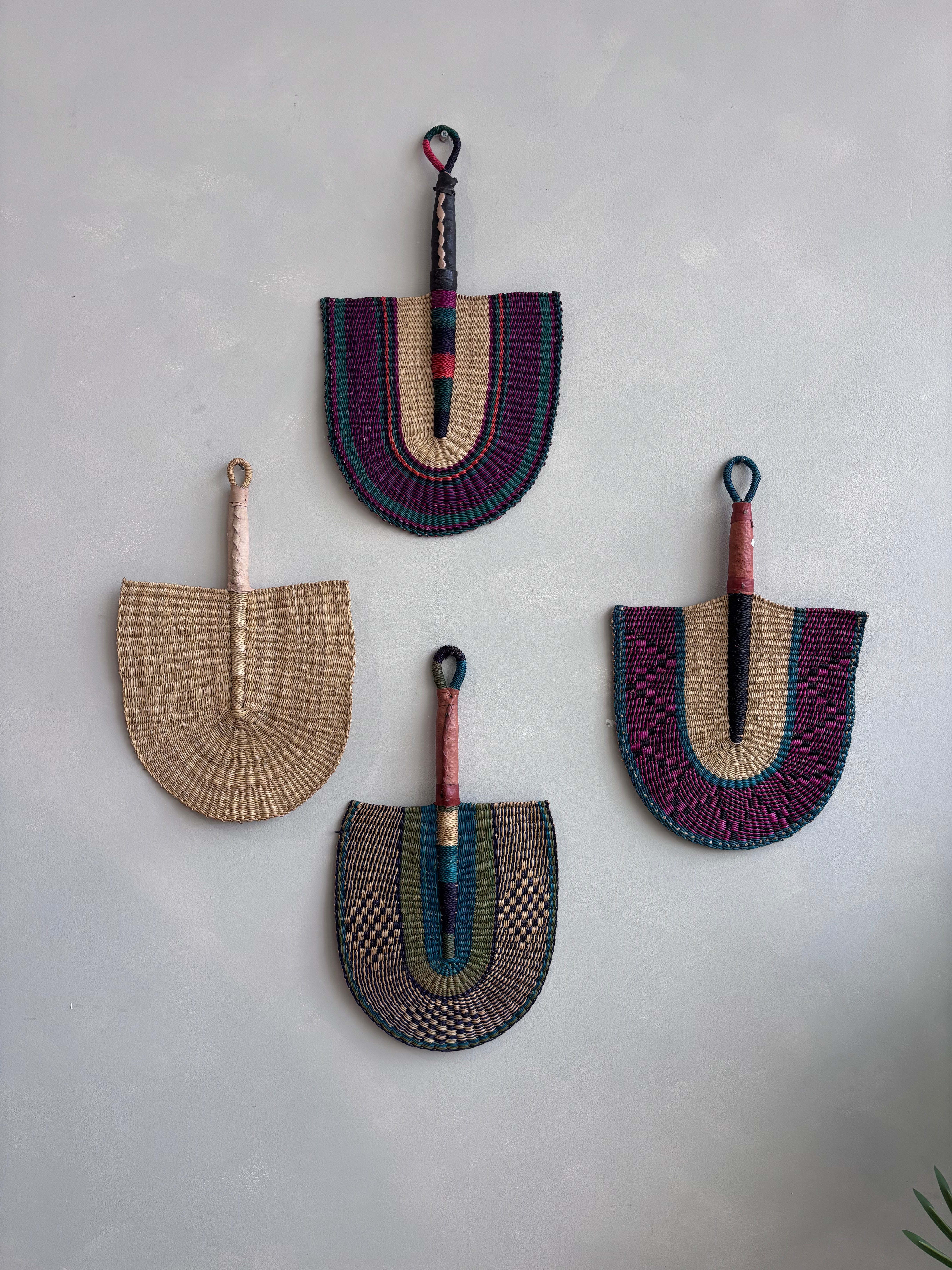 Ghanian Woven Fan