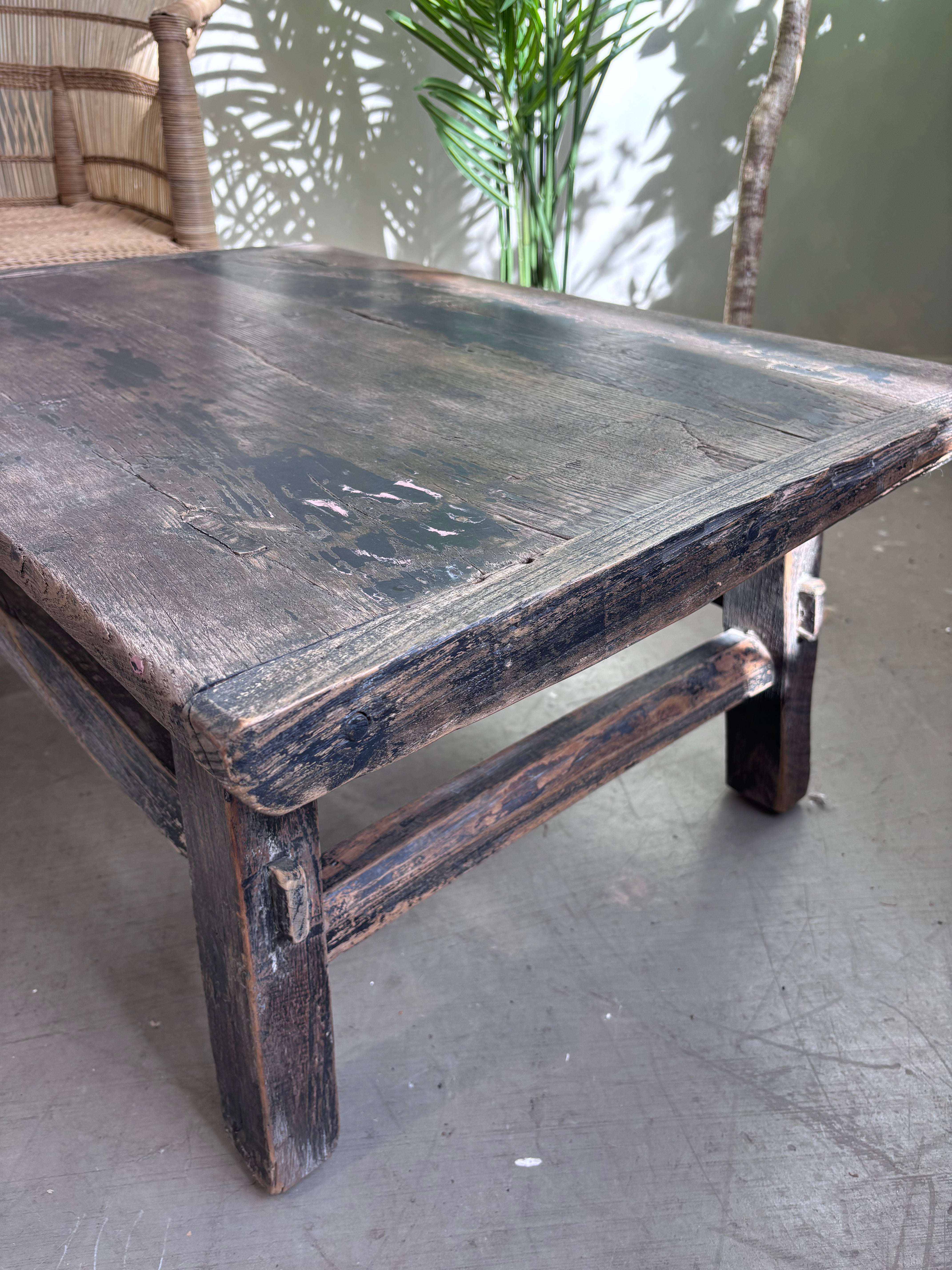 Vintage Elm Coffee Table (Small)