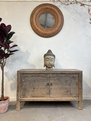 Antique Restored 2 Door Cabinet