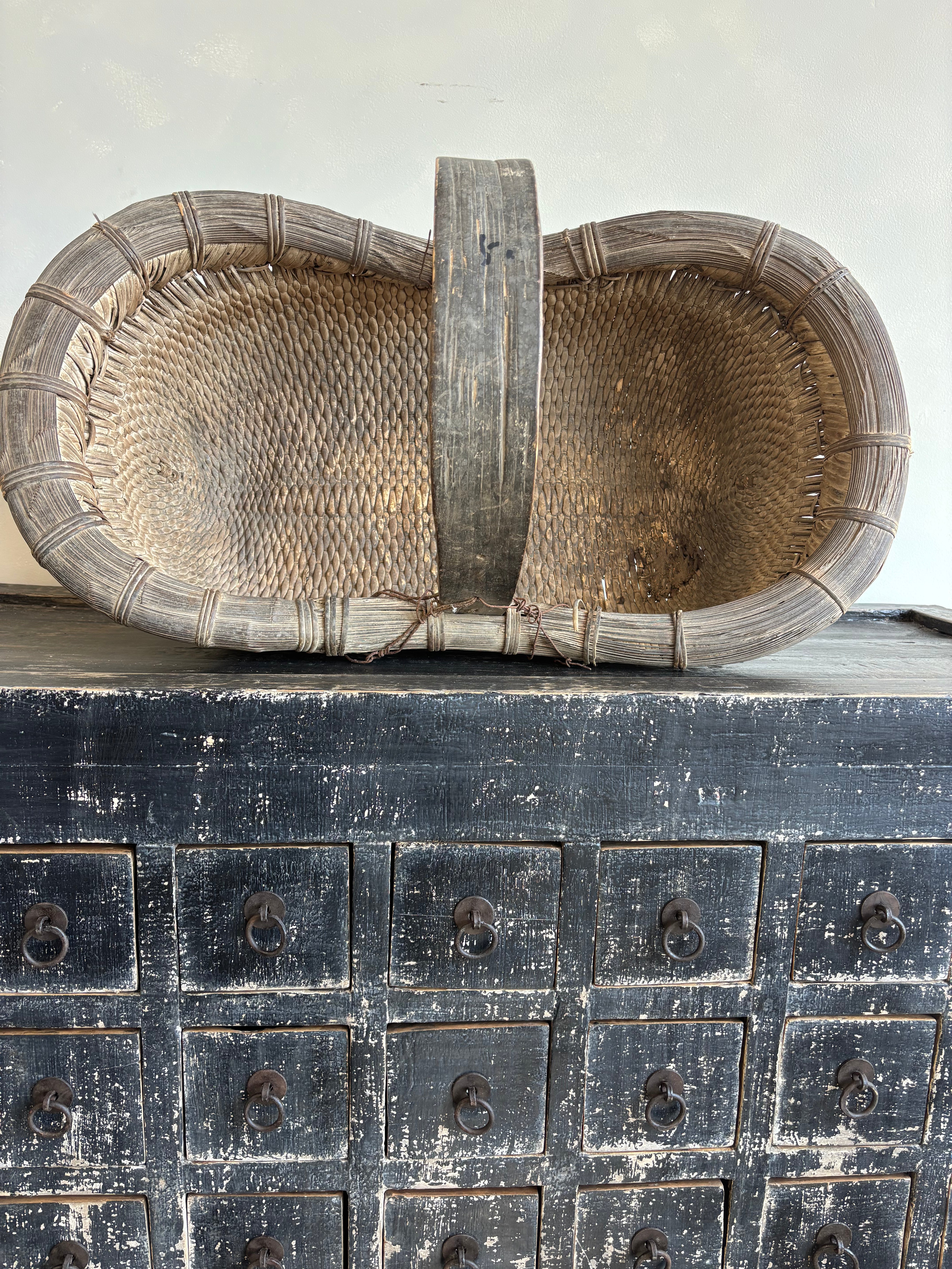 Vintage Flower Basket