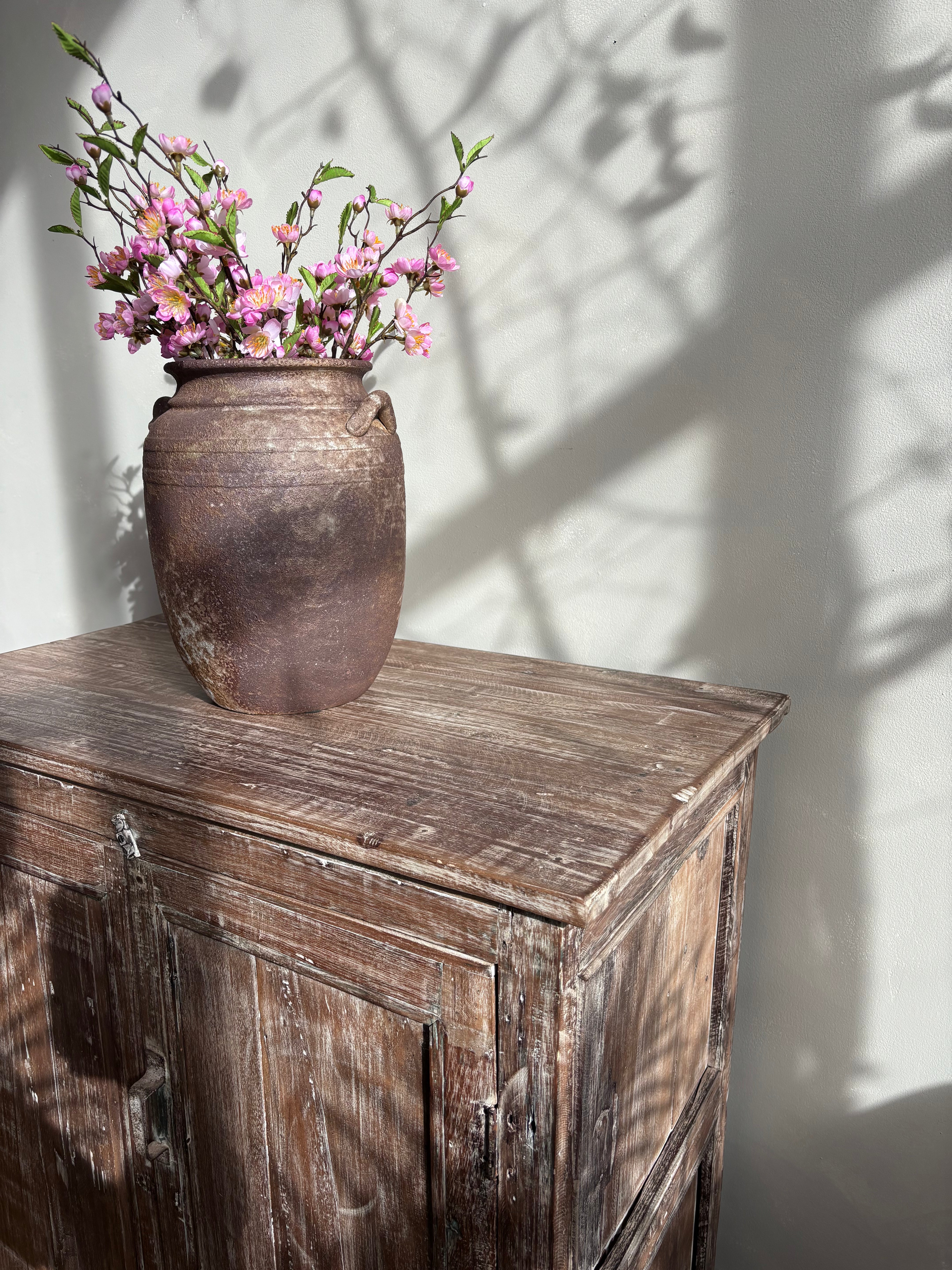 Vintage Indian Teak Cupboard.