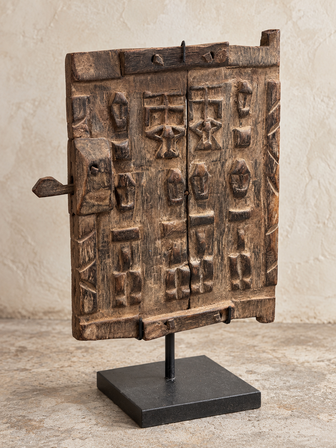 Vintage Dogon Granary Door, Mali