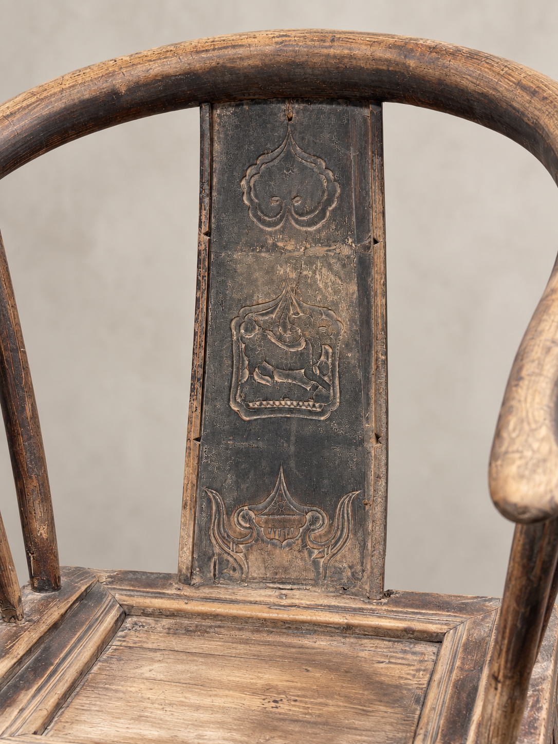 Antique Horseshoe Back Chair