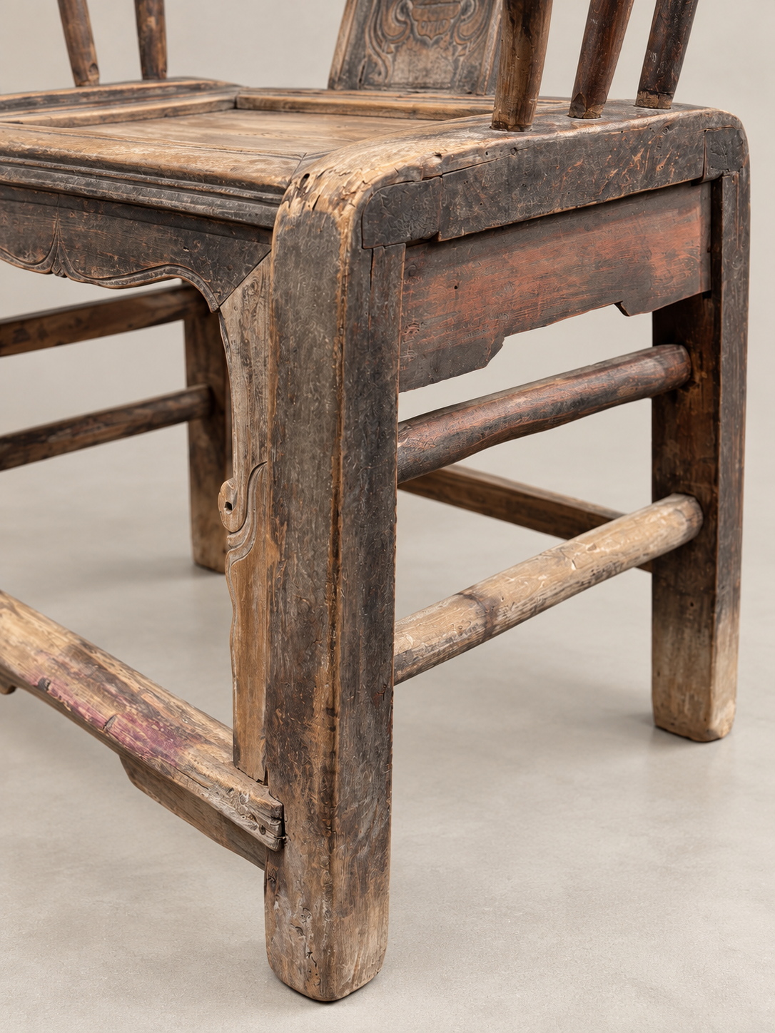 Antique Horseshoe Back Chair