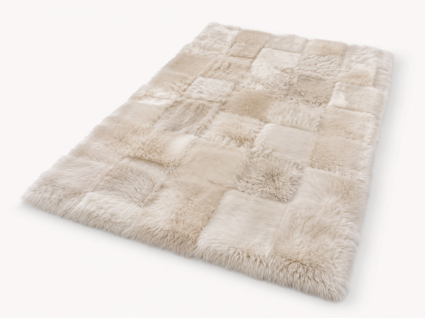 Luxury Linen Sheepskin Rug