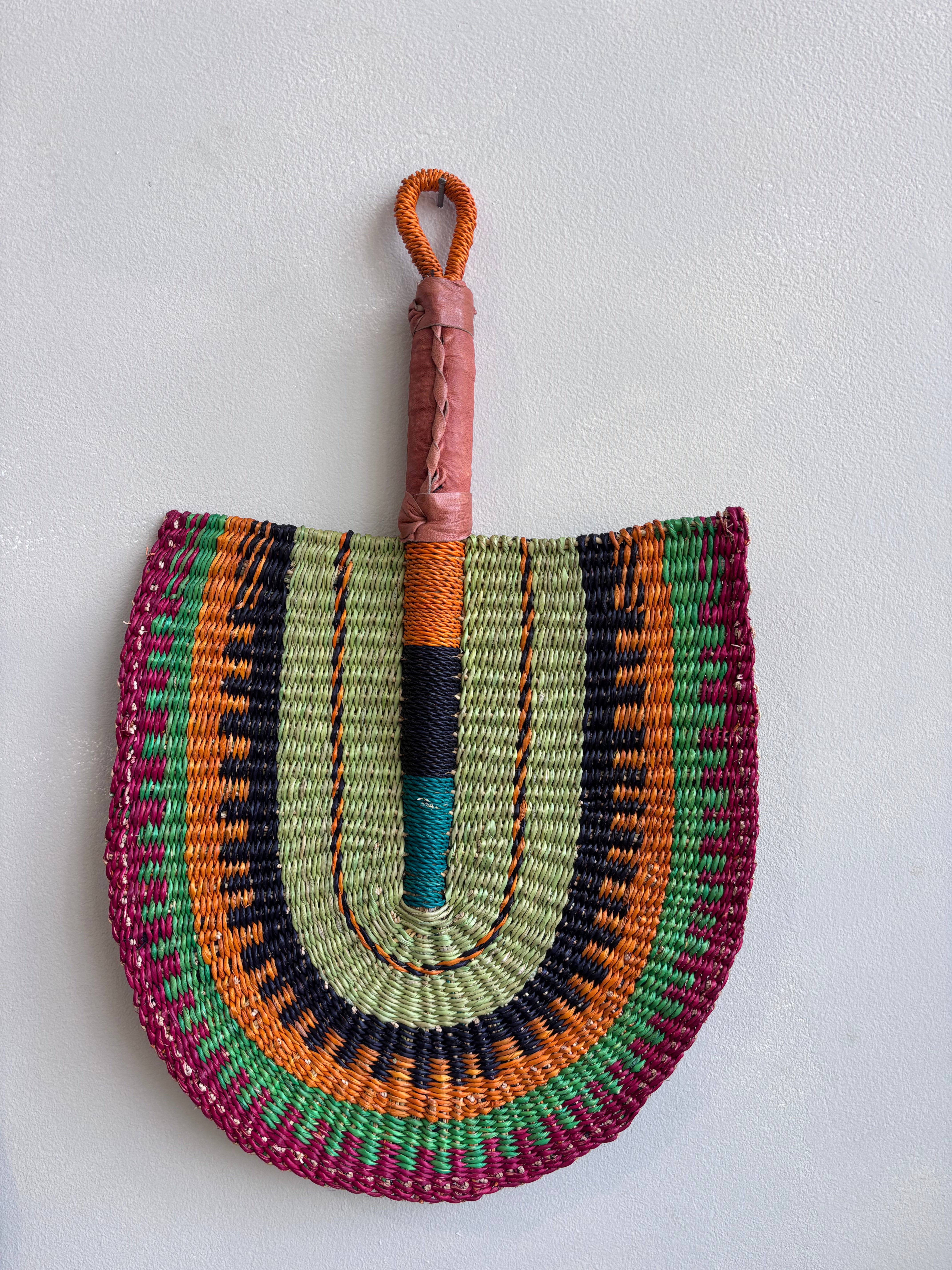 Ghanian Woven Fan