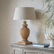 Dalhouise Wooden Finial Table Lamp