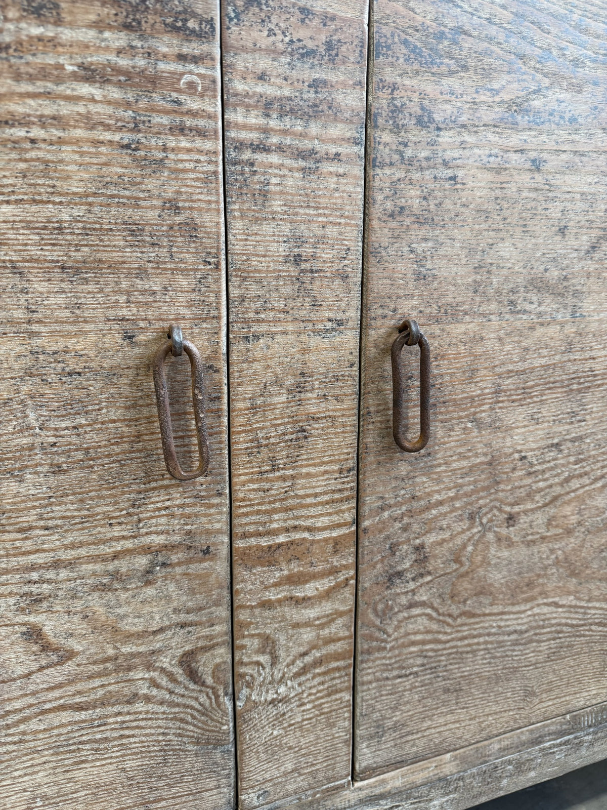 Antique Restored 2 Door Cabinet