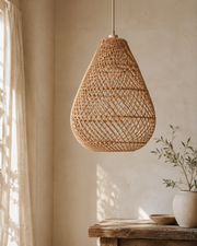 Handwoven Rattan Ceiling Shade