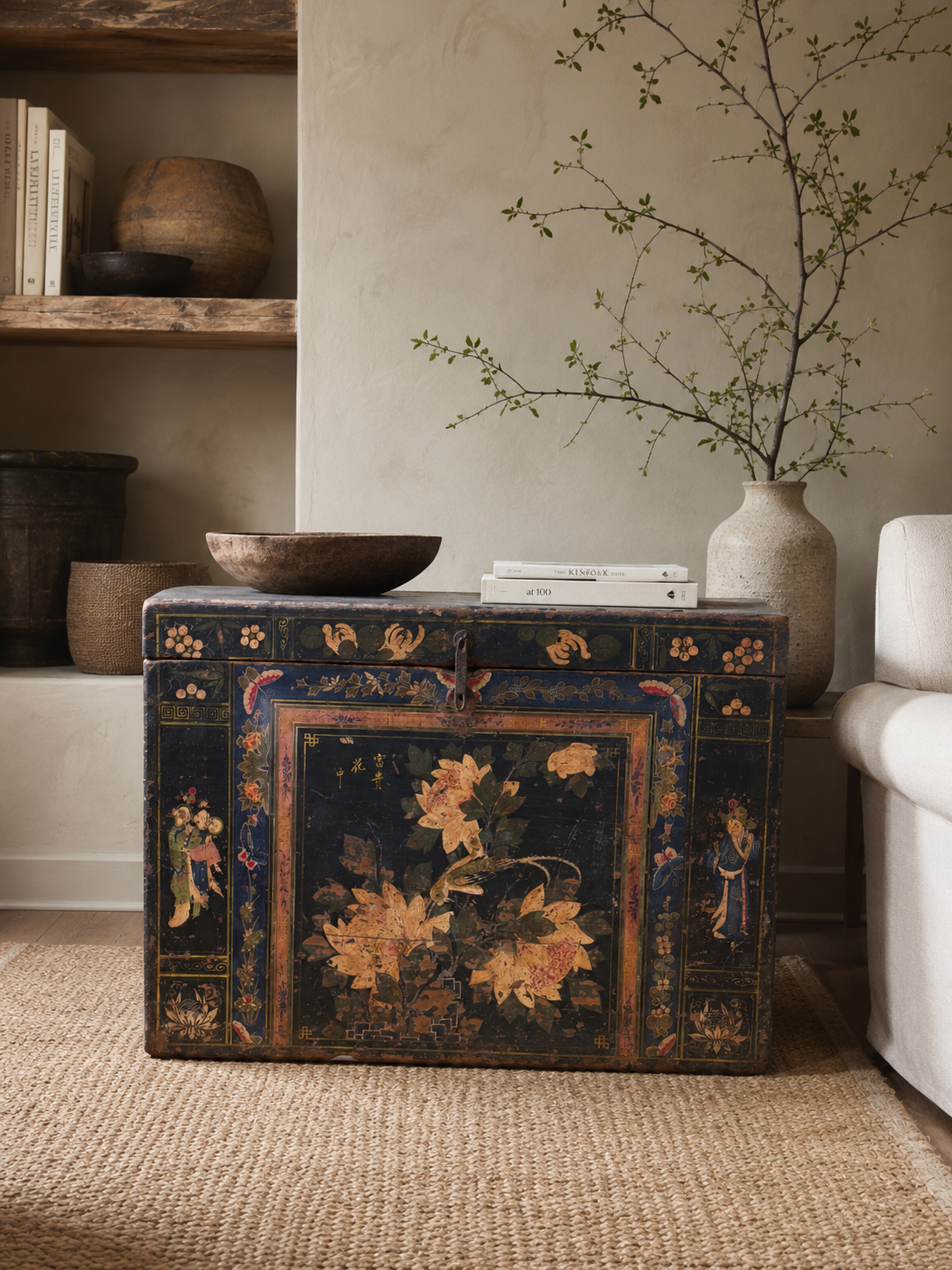 Antique Opera Chest