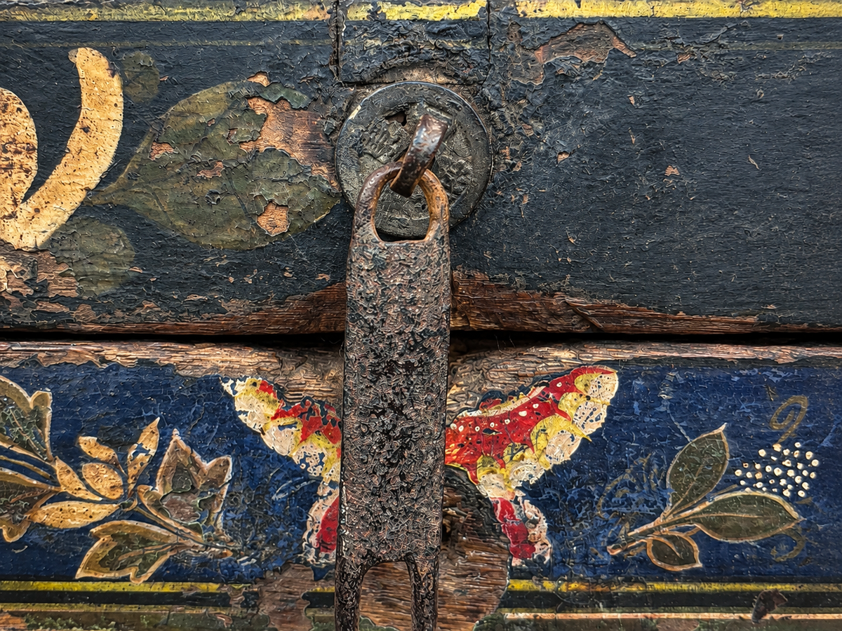 Antique Opera Chest