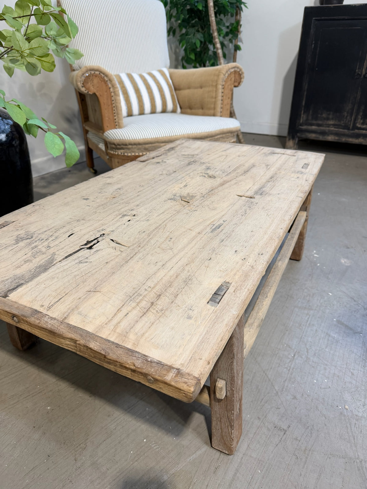 Vintage Elm Coffee Table (Medium)