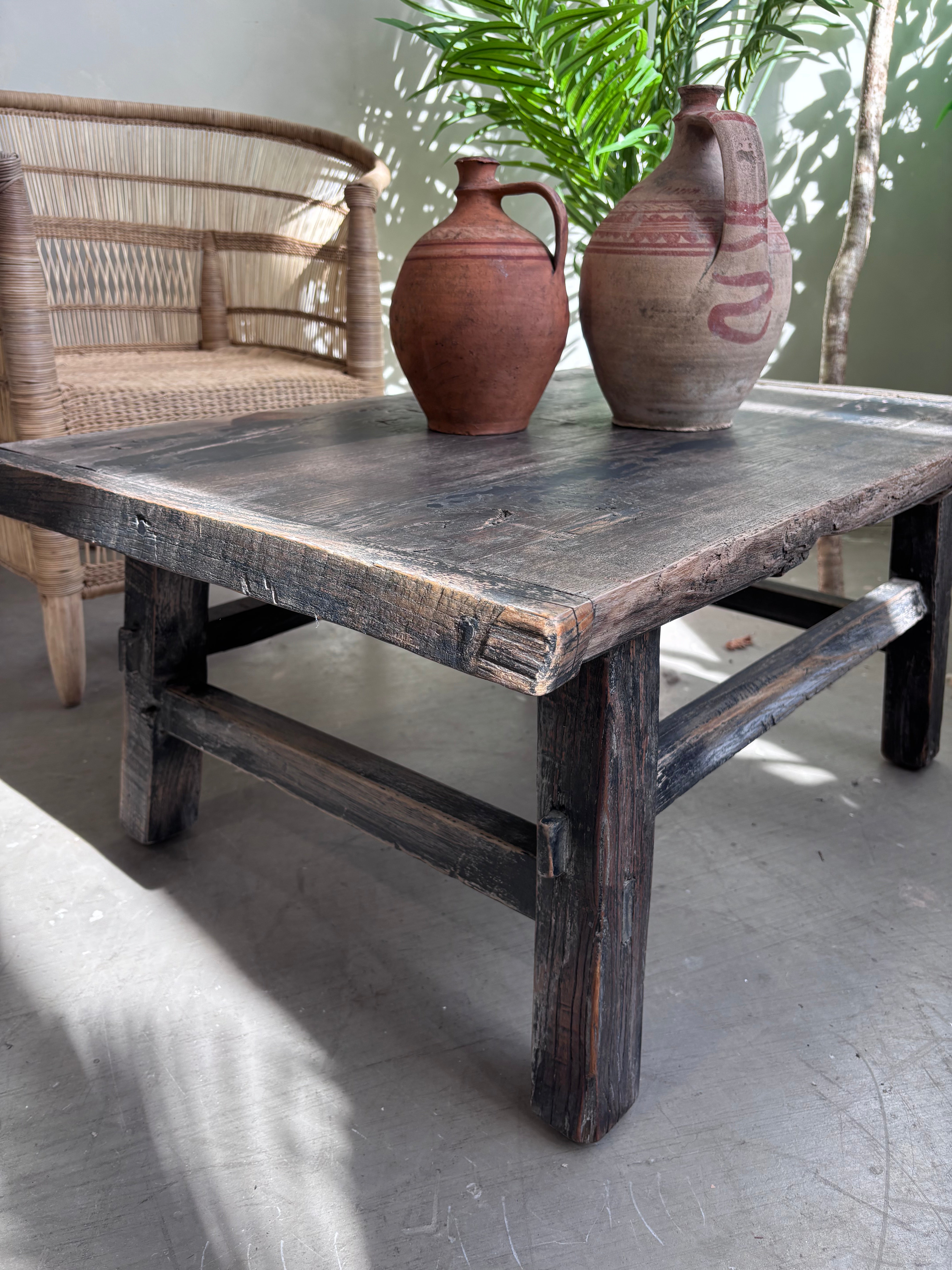 Vintage Elm Coffee Table (Small)