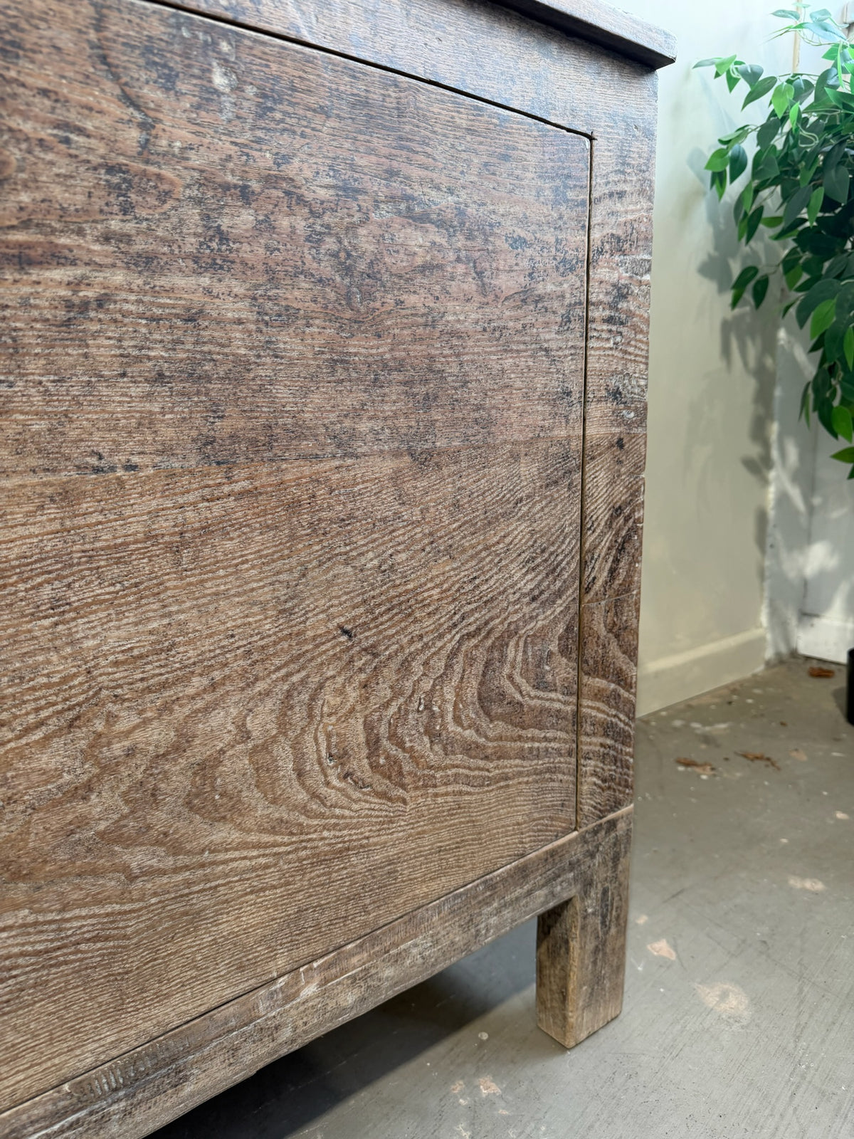 Antique Restored 2 Door Cabinet