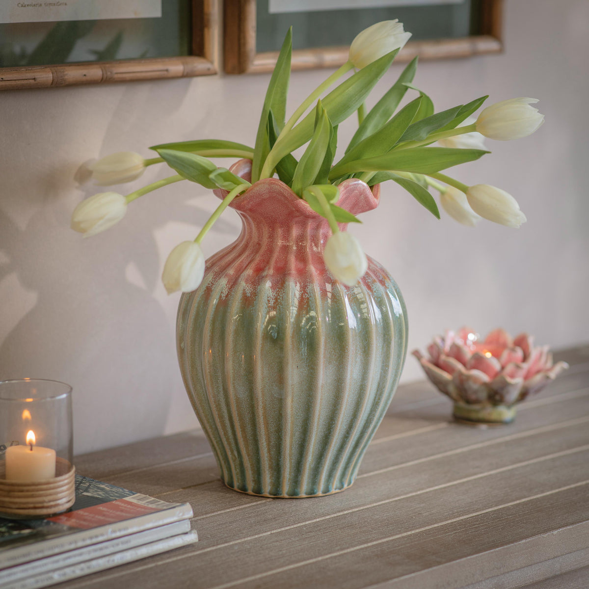 Tresco Scallop Vase