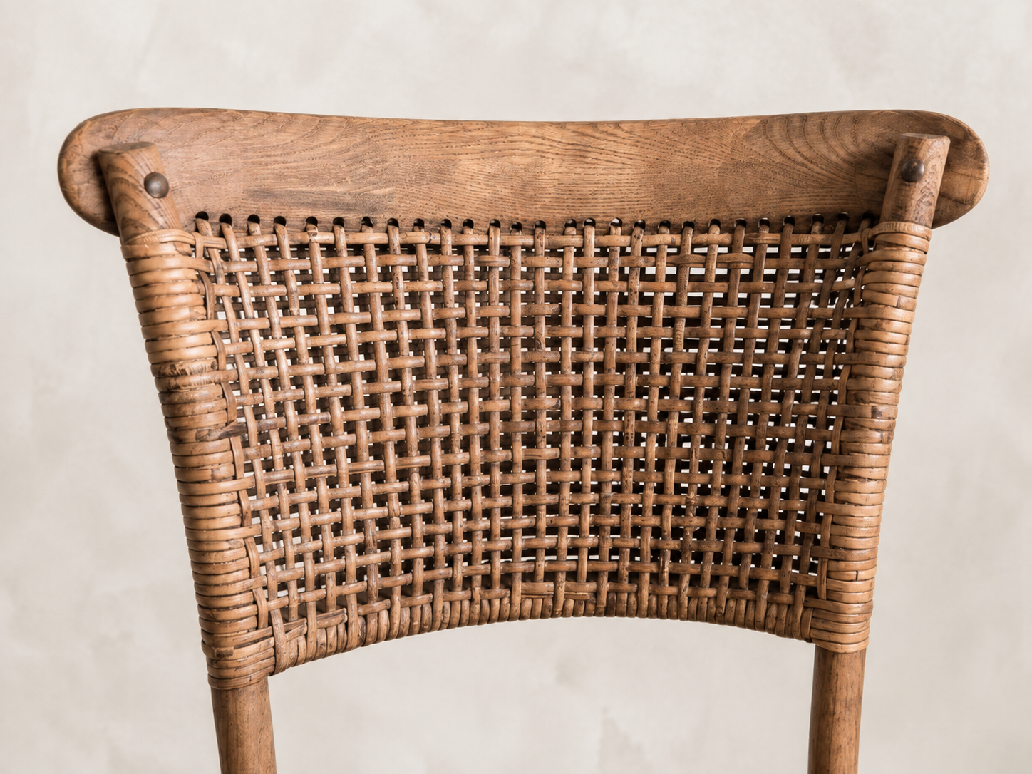 Woven Back Bistro Dining Chairs