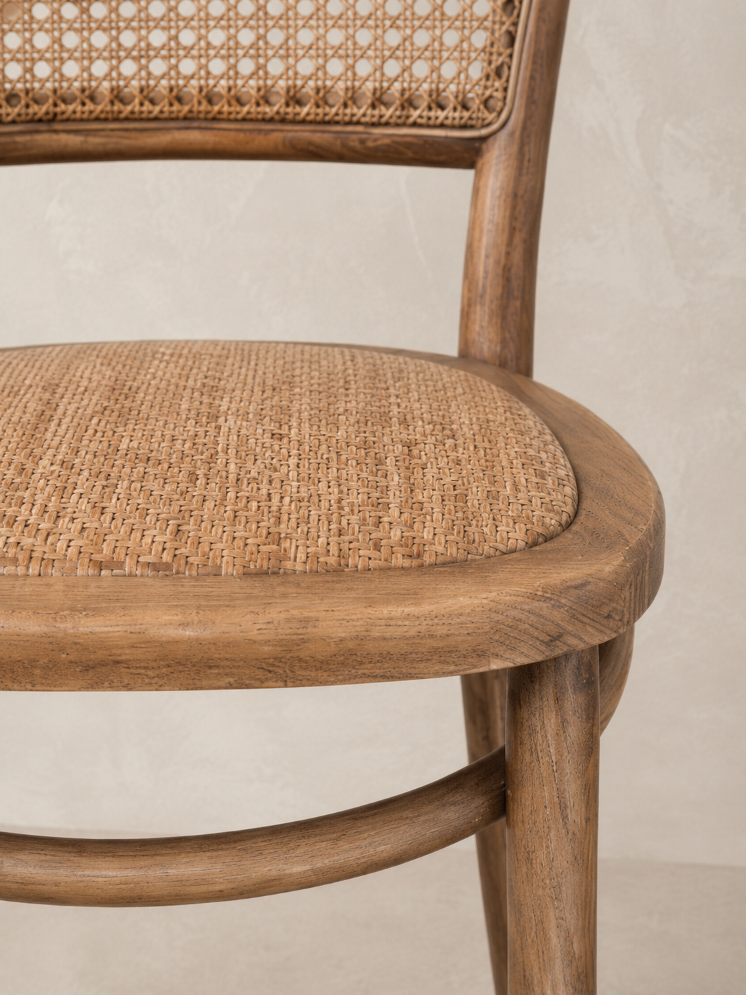 Caned Back Dining Chair Set of 2