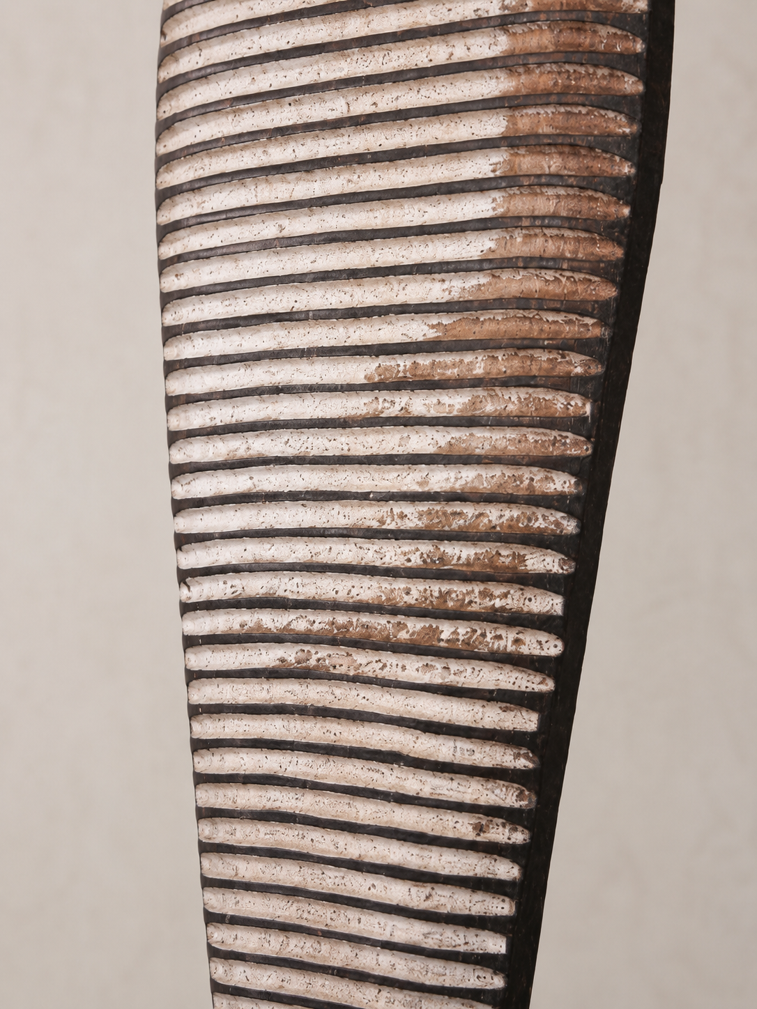 Carved Shield on Stand