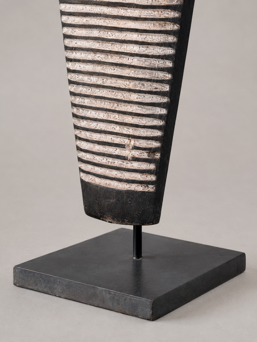Carved Shield on Stand
