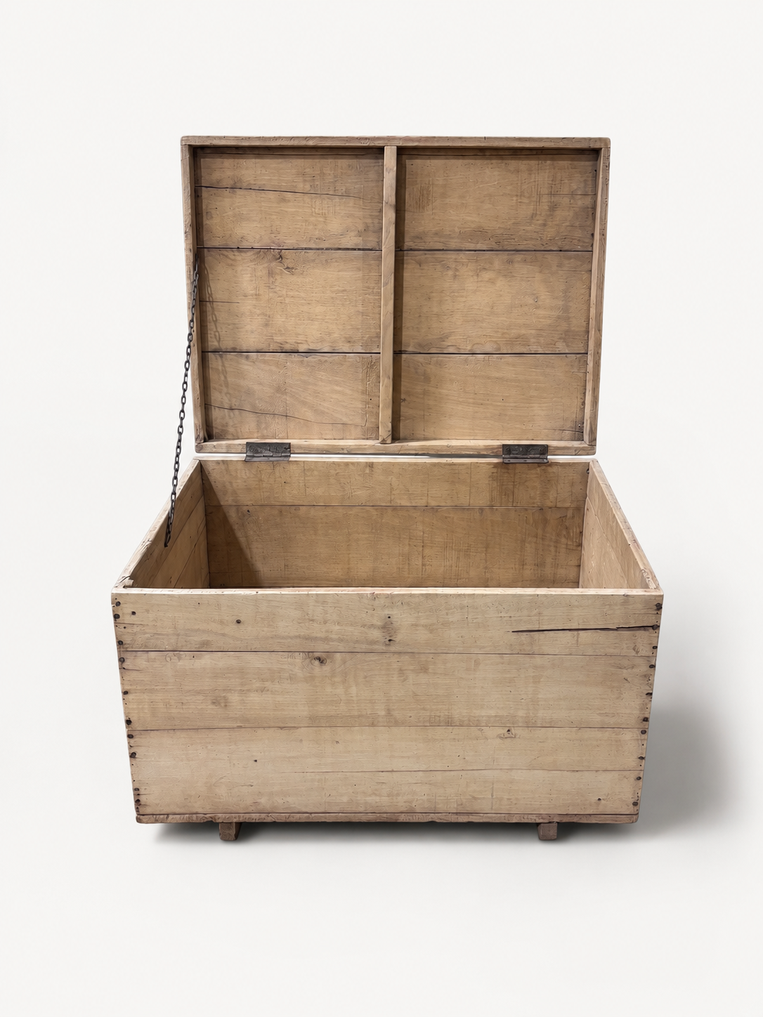 Vintage Teak Bleached Chest