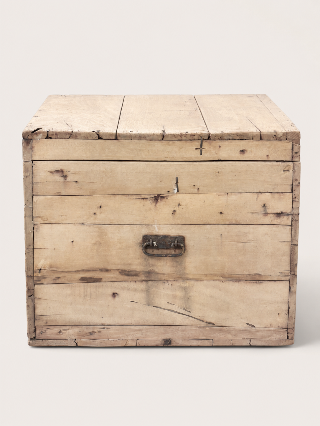 Vintage Teak Bleached Chest