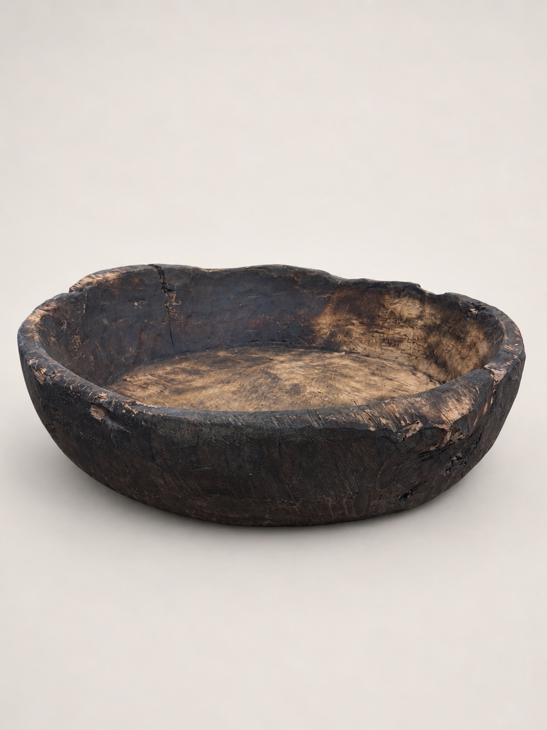 Hand Carved Yunnan Wooden Bowl