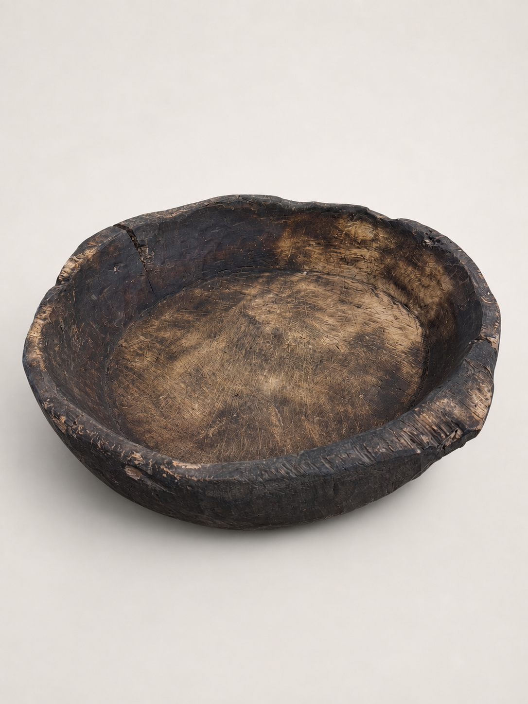 Hand Carved Yunnan Wooden Bowl