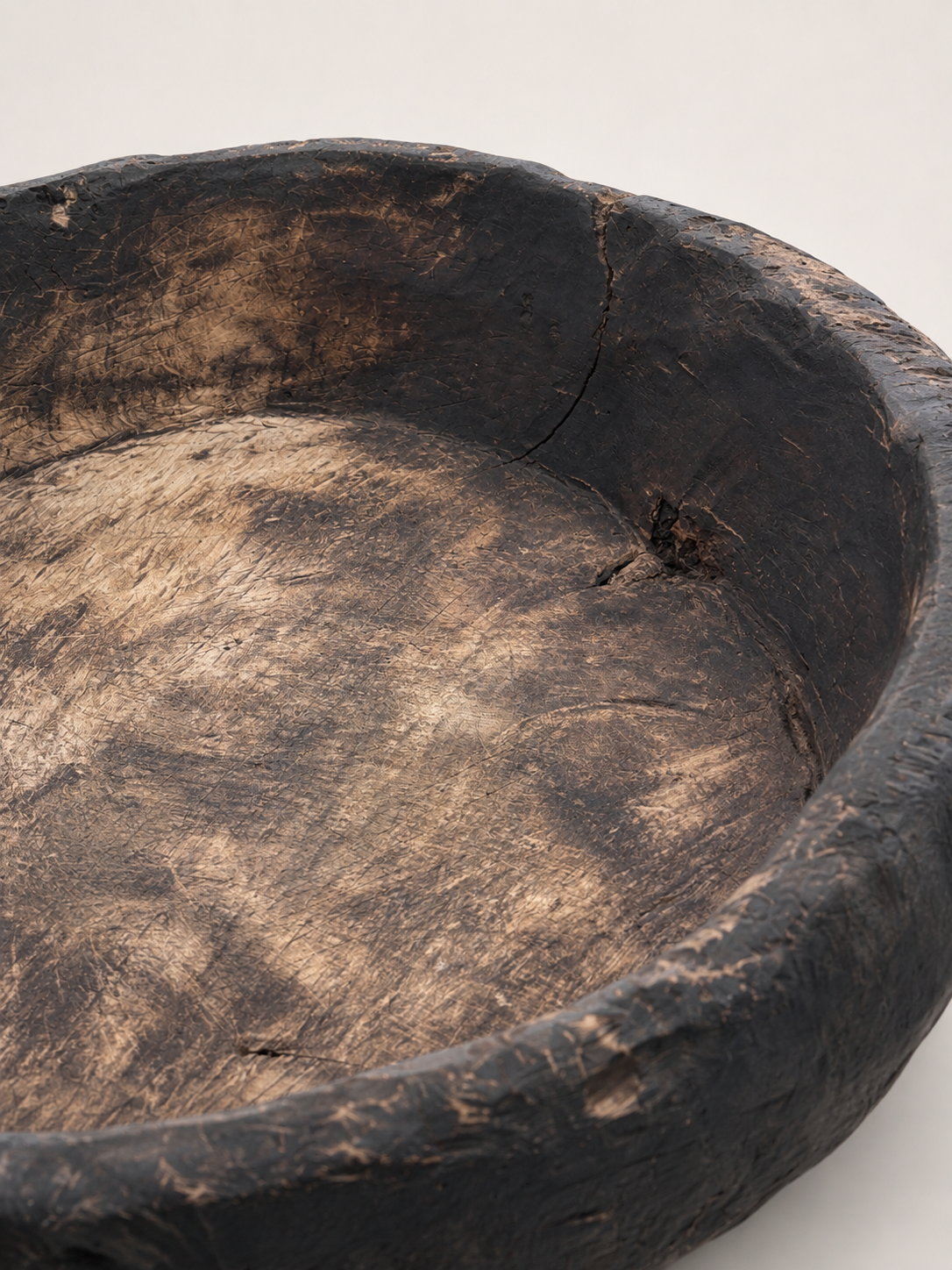 Hand Carved Yunnan Wooden Bowl