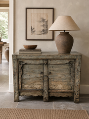 Restored Antique Lacquered Cabinet