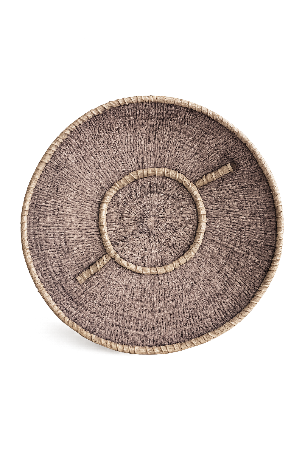 Vintage Original Old Tonga Wall Basket